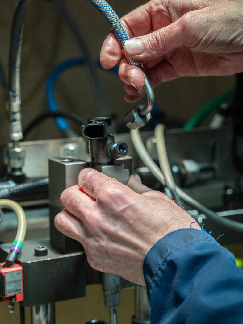 Conventionele brandstofpompen en verstuivers