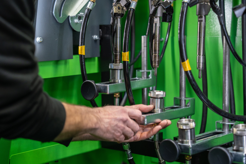 Conventionele brandstofpompen en verstuivers